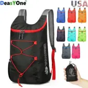 Outdoor Packable Backpack Waterproof Foldable Camping Travel Lightweight Bag