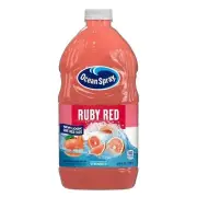 Ocean Spray Ruby Red Grapefruit Juice, 64 Fluid Ounce, 8 Per Case