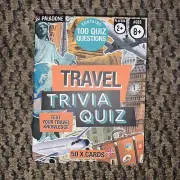 Travel Trivia Quiz By Paladone -Test Your Travel Knowledge 100 Questions