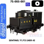 Sentinel Y1/Y3 LNER 42 steam locomotive O gauge 1:43 Dapol 7S-005-001