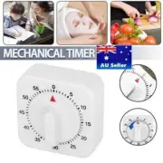 Kitchen Cooking Baking Timer Countdown 60 Minutes Alarm Reminder Mechanical Time