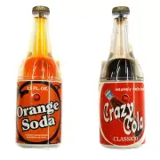 Acme Soda Bottle Magnet With Sound -Cola, Orange "Brand New"