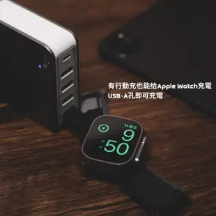 【Charband恰恰充】沁檸黃 Apple Watch磁吸充電錶帶(USB快速充電 錶帶立刻化身充電線)