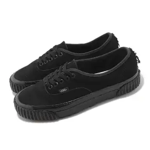 【VANS】休閒鞋 Authentic 44 Lug Dx 男鞋 女鞋 情侶鞋 黑 全黑 麂皮 迴紋針 安納海姆(VN0005U4BM8)