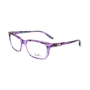 Emilio Pucci EP2664904 Women Purple Optical Frame Plastic Spotted Casual Eyewear