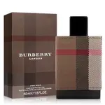 BURBERRY 倫敦男性淡香水(50ML)/經典舒適、高雅卻不拘束