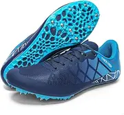 [Ifrich] Mens Womens Boys Girls Spikes Athletics Racing Running Shoes Track and Field Sneaker