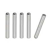 5pcs 8 x 60mm Dowel Pins Round Head Flat Chamfered End Dowel Pin