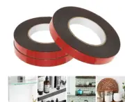 10× Auto Tape Acrylic Foam Double Sided Back Car Mounting Adhesive 3m x10mm 10ft