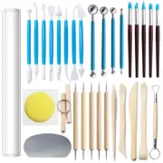32pcs Tool Ball Dotting Tools Modeling Sculpting Carving Set