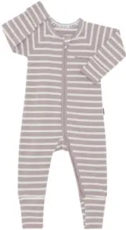 Bonds: Long Sleeve Zip Wondersuit - Old Eagle Sand/Marscapone (Size 00)