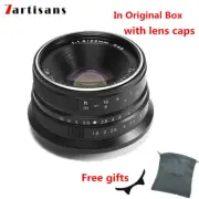 7Artisans 25MM F/1.8 APS-C Lens For Fujifilm Fuji X FX Mount X-A1 X-M1 X-T1 X-E2