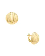 Italian Silver 14K Plated Silver Earrings