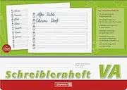 Brunnen 1044005 Learning to Write Book (VA, A4, Landscape, ruling VA, 16 Sheets)