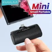 KUULAA Mini Power Bank 4500mAh - Portable Charger for iPhone 15/14/13/12 Pro Max