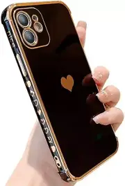 iPhone 11 Case for Women Girl, Soft TPU Shockproof Anti-Scratch, Black, NEW!