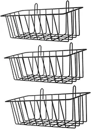 LIGHTAOTAO 3pcs Rabbit Hay Feeder Racks Durable Iron Hanging Hay Containers for Pets Smooth Surface Design for Rabbits Hamsters and Chinchillas Easy Installation Convenient Portion Control