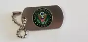 ARMY Dog Tag Lapel Hat Cap Pin Silver US Army Tie Tac FAST USA SHIPPING