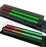Audio Level Indicator Stereo Music Spectrum LED light Amplifier VU Meter NEW
