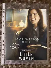Emma Watson Signed 8 X 10 Photo COA - Little Women