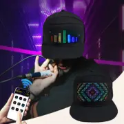 DIY LED Light Display Screen Smart Matrix Hat APP Controlled Display Signs Caps