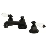 Kingston Brass KS446.PL Metropolitan 1.2 GPM Widespread Bathroom - Black