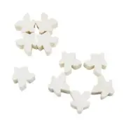 Carcassonne - Meeple - 10er-Set - Wood White