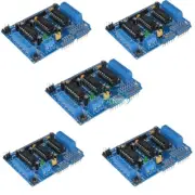 5PCS Motor Drive Shield Board Module L293D For Arduino Mega2560 UNO R3