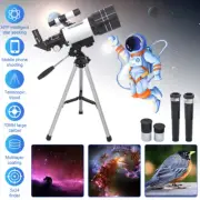 New Professional Astronomical Telescope with Tripod For HD Viewing Adults Kids