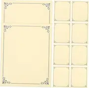 UTHCLO 10Pcs Blank Certificate Paper for Graduation School Office Use Writable Diploma Liner Durable Portable Blank Honor Certificate for and Decorations