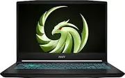 MSI Bravo 15.6" 144Hz FHD (1920x1080) IPS Laptop 2024 New | AMD Ryzen 9 7940HS 8-Core | NVIDIA GeForce RTX 4060 | Four-Zone RGB Backlit Keyboard | Wi-Fi 6E | 32GB DDR5 2TB SSD | Win11 Pro