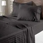 Nice Bedding Soft 1000 Thread Count Select AU Size & Item Grey Stripes