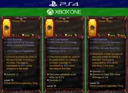 Diablo 3 Ps4 - XboxOne - UNMODDED Primal Ring - 3x Oculus Ring