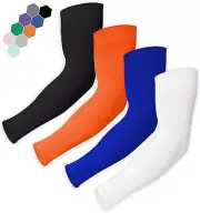 UV Sun Protection Arm Sleeves UPF 50 Sport Arm Compression Sleeves for Men Women