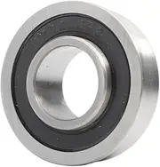 KBCTFWP F6202 Wheelbarrow Bearing 16 * 35 * 11 mm (4 PCS) Push Truck Garden Trolley 16 Garden Cart Wheel Flange Ball Bearings