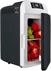 12 Volt Refrigerator | Portable Fridge Cooling Warmer | 12v Portable Refrigerator Freezer Fridge for Rv, Camping, Travel, Fishing, Cooling and Heating Functions Dobooo