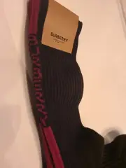 New Burberry Men’s Signature Logo Socks - New with Tags. Authentic