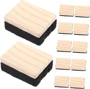 Angoily 12Pcs Dry Erasers for Reusable Whiteboard Erasers Lightweight Chalkboard Dusters for Classroom Office Use for Teachers Students