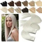 CLEARANCE Tape In Russian 100% Remy Human Hair Extensions Skin Weft 20"22"24"