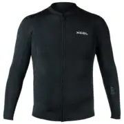 XCEL AXIS 1.0/0.5 LS FZ Men's Wetsuit Jacket - BLK - XL - NWT