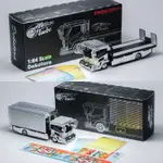 【精品】現貨MICROTURBO MT限量1:64暴走卡車DEKOTORA貨櫃拖車電鍍版 汽車模型