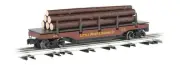 Bachmann Little River Logging Co. Log Dump Car - Ready to Run - O Scale