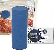 (8-Pack) Sous Vide Magnetical Weights Works on All Sous Vide Machines, Silicone-Coated Sous Vide Magnets
