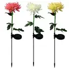 Chrysanthemum Lawn Ground Light LED Flower Lamp Fence Light Landscape Courtyard