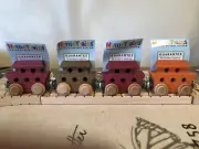 Maple Landmark Name Train "Noah's Ark" Magnetic Compatible With Brio /Thomas