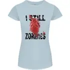 I Still Heart Zombies Apocalypse Womens Petite Cut T-Shirt