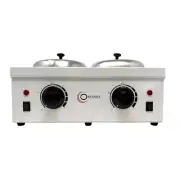 Salon Double Pot Wax Heater Warmer Machine depilatory Hair Removal Equipment