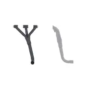 Redback Header Mini - All Except Cooper "S" Gasket 51mm 2" Outlet Size