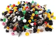 Car Fastener Clips 50Pcs Mixed Plastic Clips Car Interior Fixed Door Panel Fender Nylon Screws Car Mixing Clips