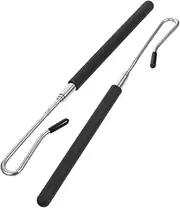 Toyvian 2Pcs Puppet Manipulation Rods for Puppets Control Sticks with Safety Covers for Puppet Shows and Performances Smooth Surface for Secure